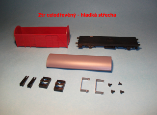 100x stavebnice vozu Ztr H0 1:87 